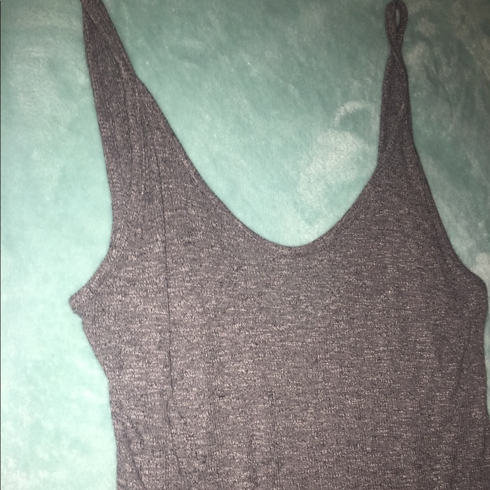 Grey Charcoal Top